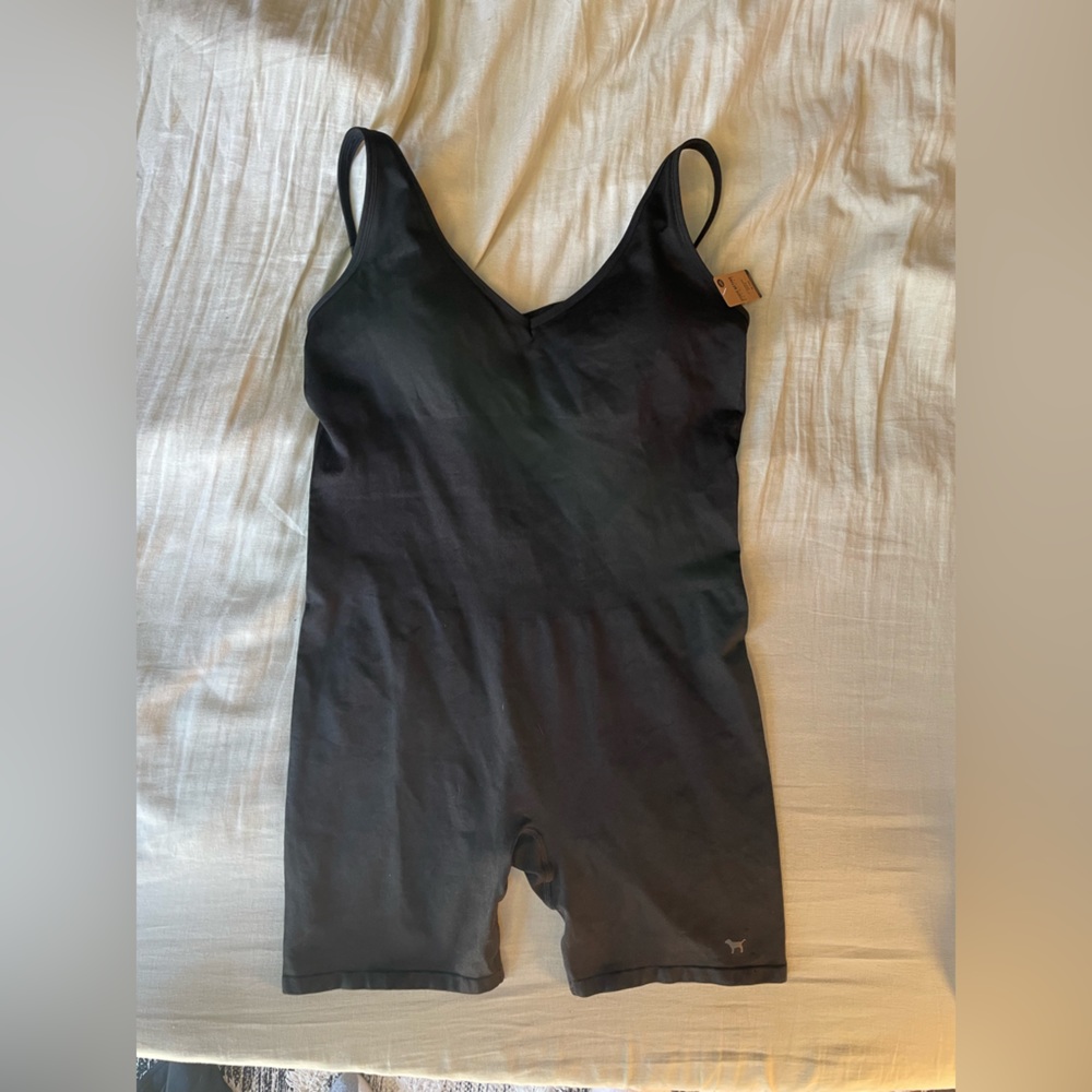 Pink activewear seamless 6” onesie
